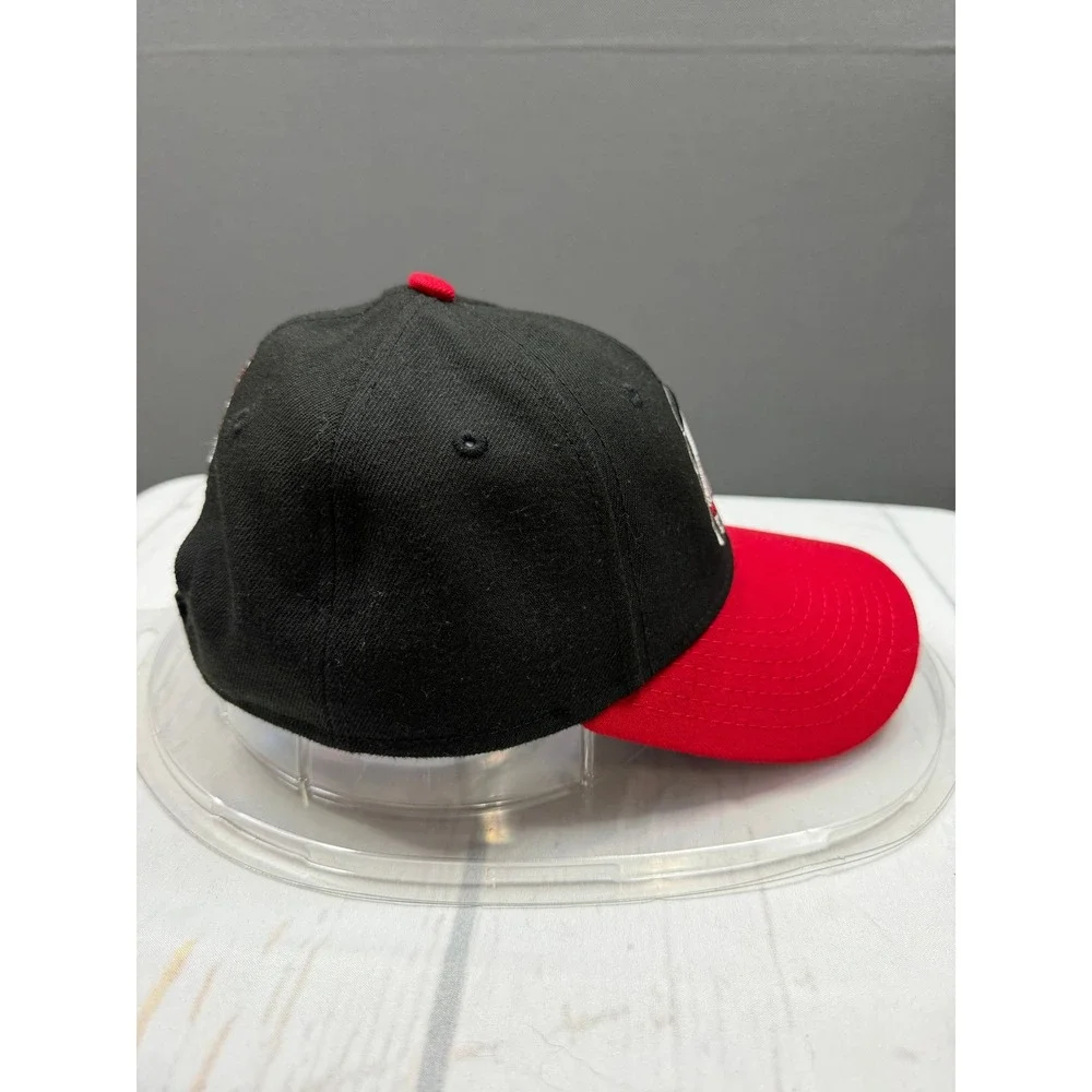 New Era Arkansas Travelers Baseball Cap‎ Youth Black Red 9FORTY Adjustable OSFM